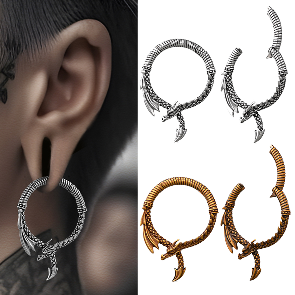 Body Jewelry Hangers - Dragon Ear Weight Ear Hangers for