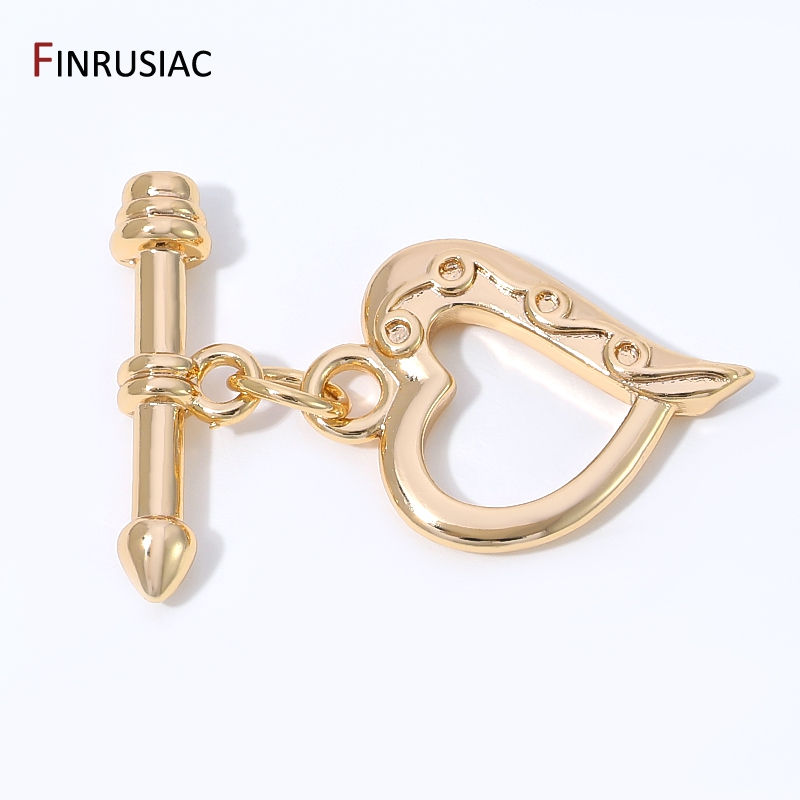Body Jewelry Diy - 14K Gold Plated Brass Heart Shape