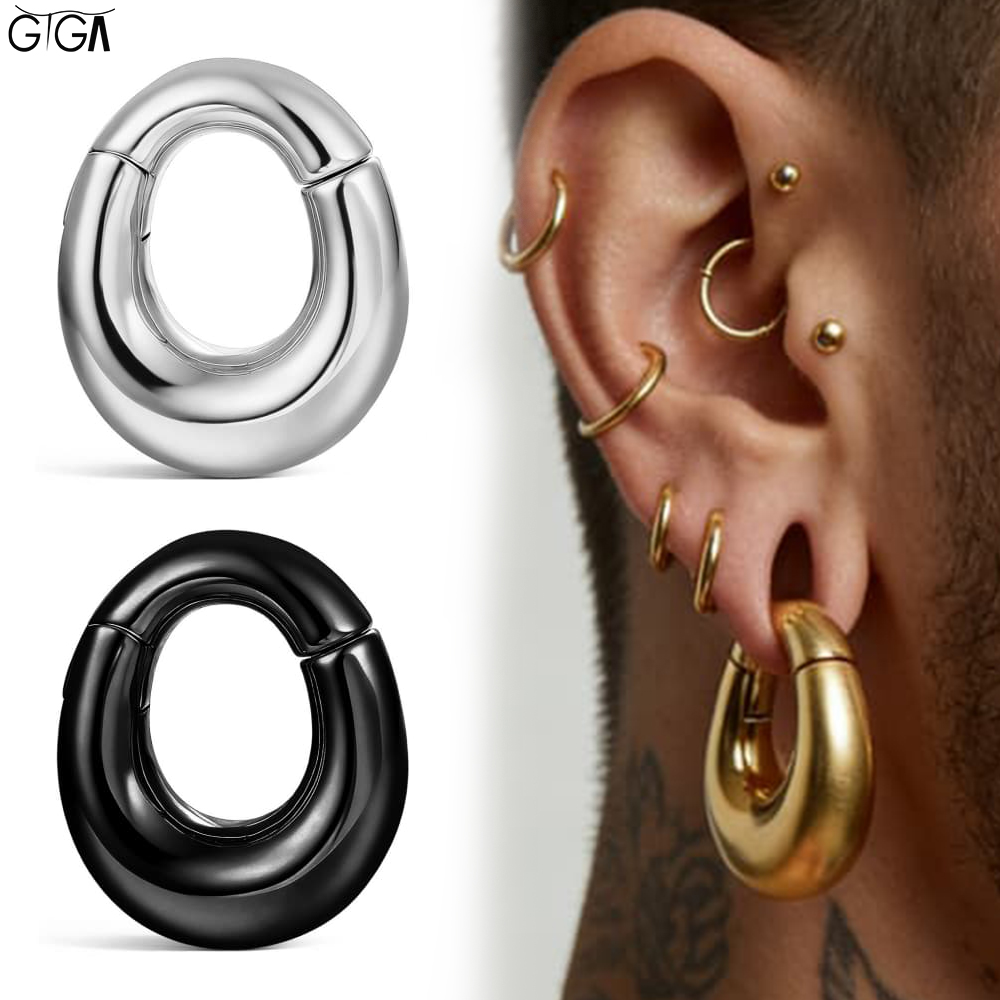 Body Jewelry Hangers - Giga 1/2Pcs Daily Fashion Ear Weights