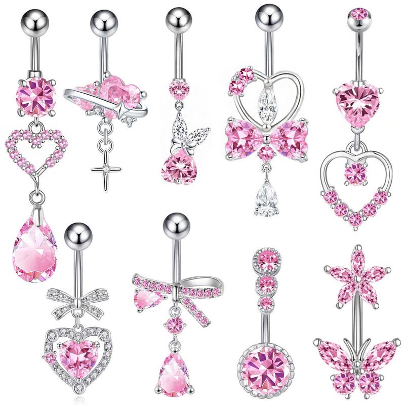 Body Jewelry Tunnels - Hypoallergenic Stainless Steel Belly Button Piercing