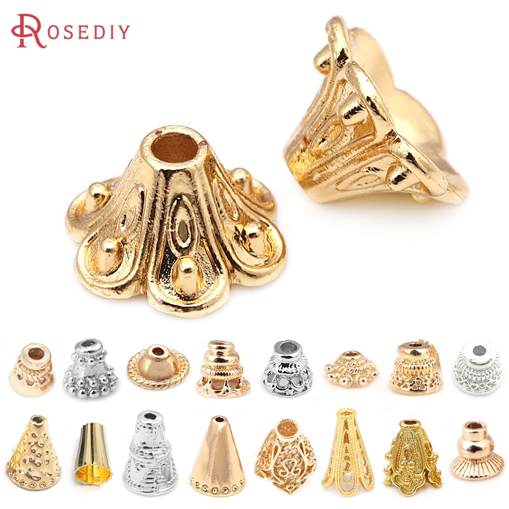 Body Jewelry Diy - 18K Gold Color Brass Speaker Shape