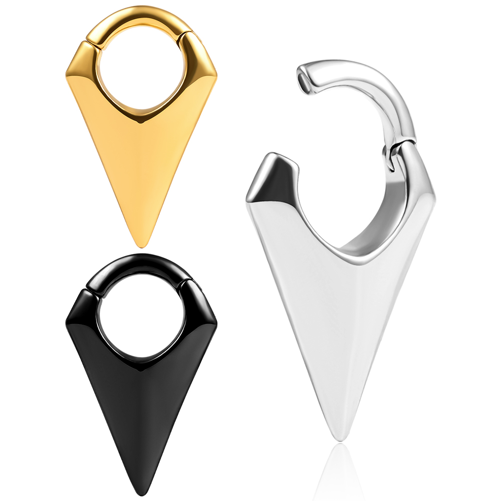 Body Jewelry Hangers - Vankula 2PCS Geometric Ear Hanger Weights