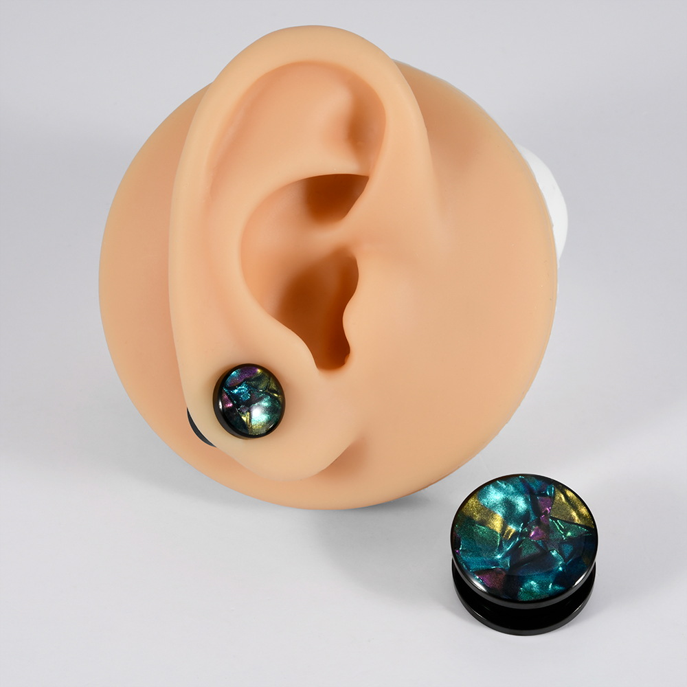 1PC Stainless Steel Mix Colors - Body Jewelry Tunnels ulasan dan harga