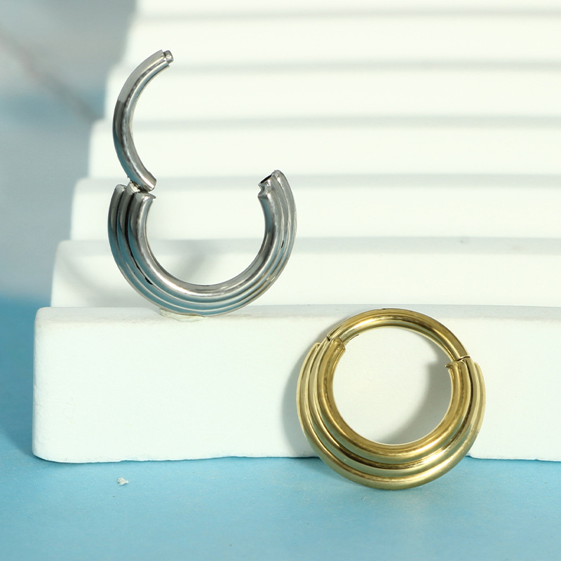 Nose Hoop Earrings Metal Nose  - Body Jewelry Cartilage Earrings ulasan dan harga