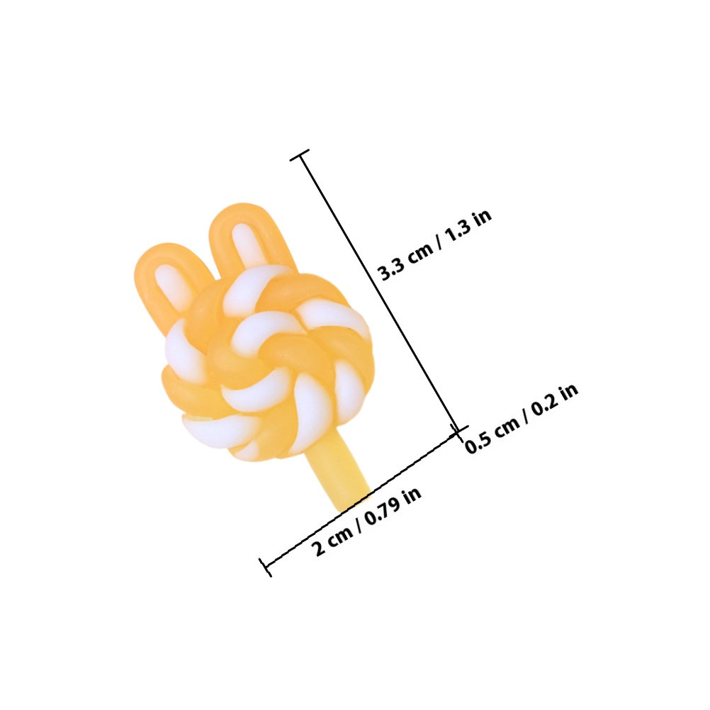 24Pcs Cute Cartoon Lollipop Ch - Body Jewelry Diy ulasan dan harga