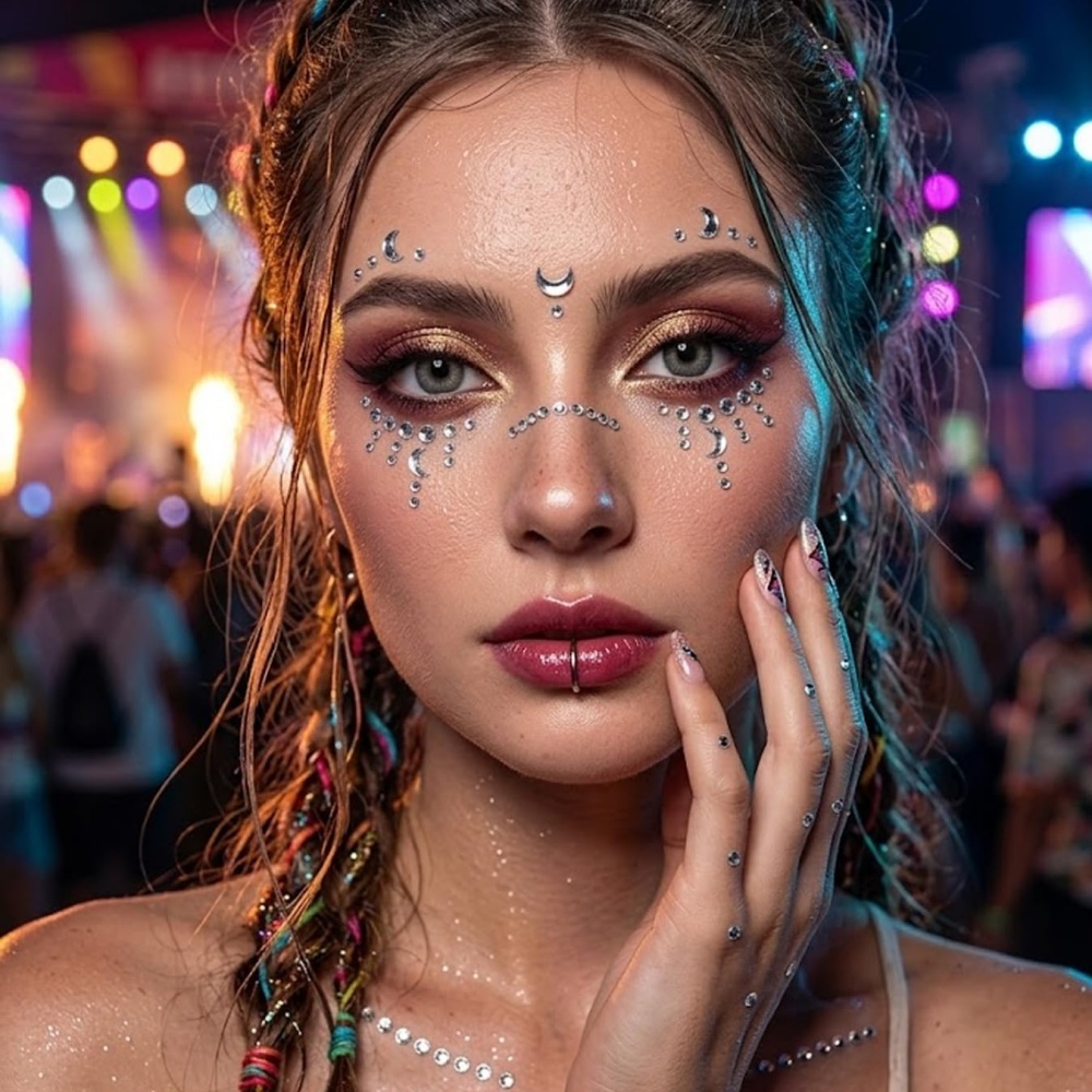 Fake Piercings Balls Stick on  - Body Jewelry Labret ulasan dan harga