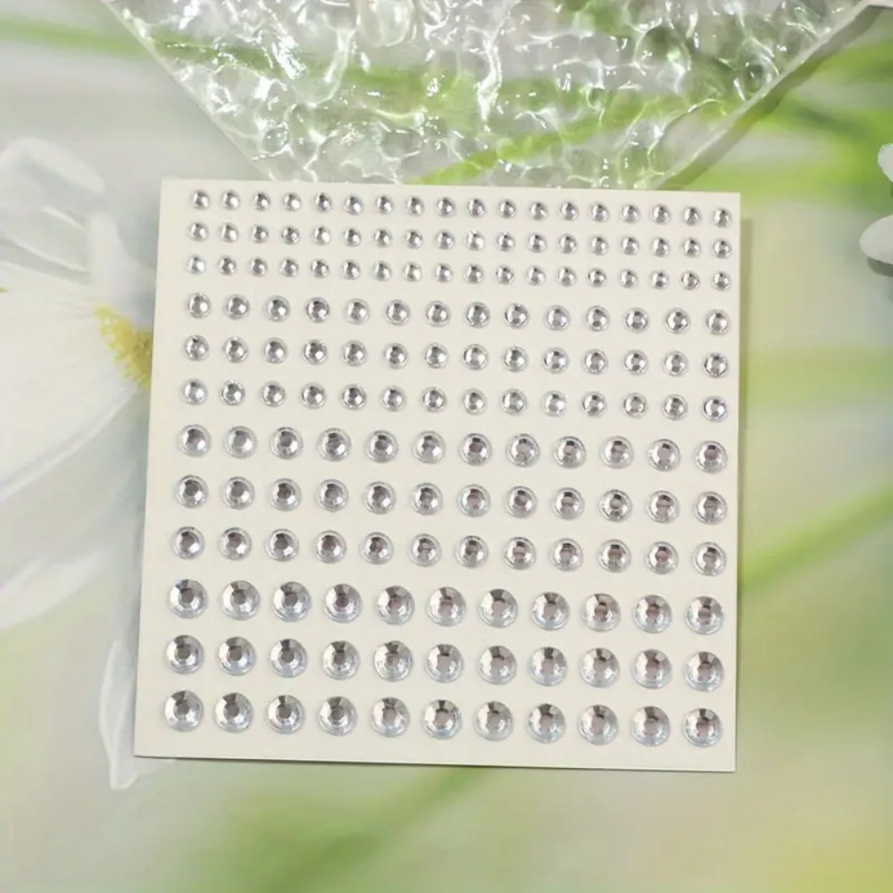165pcs Self-Adhesive Rhineston - Body Jewelry Labret ulasan dan harga