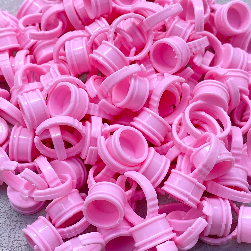 100Pcs Glue Rings For Lashes G - Body Jewelry Tattoo ulasan dan harga