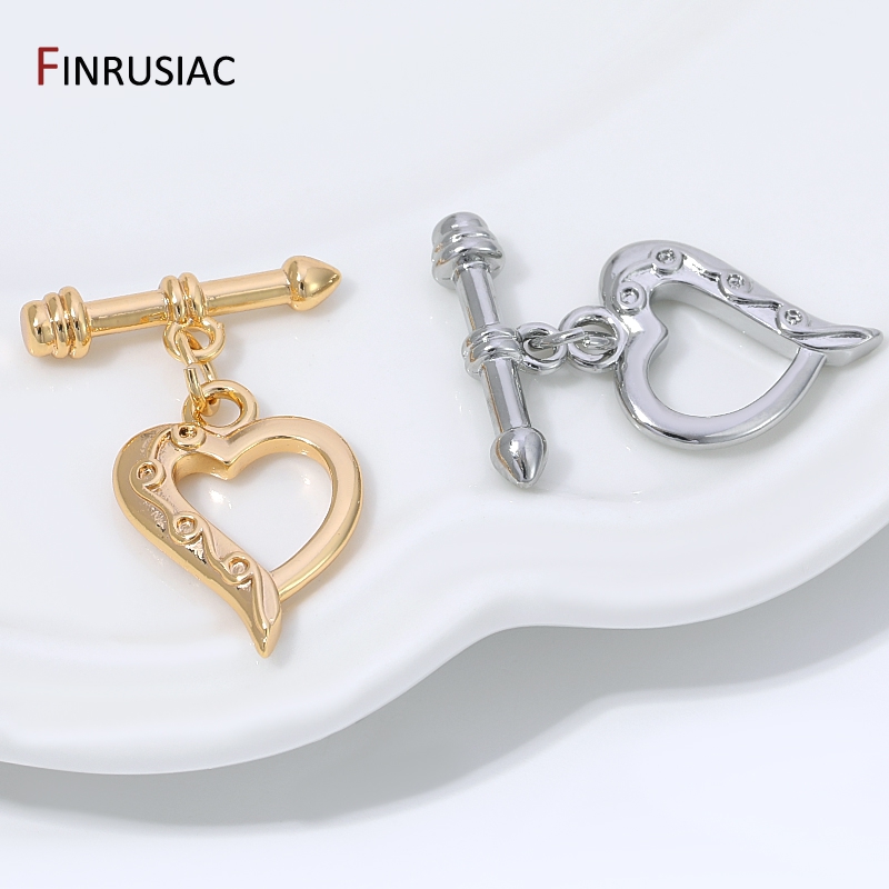 14K Gold Plated Brass Heart Sh - Body Jewelry Diy ulasan dan harga