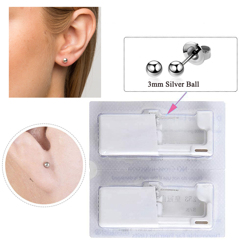 1-20Pcs/set Ear Piercing Gun D - Body Jewelry Tunnels ulasan dan harga