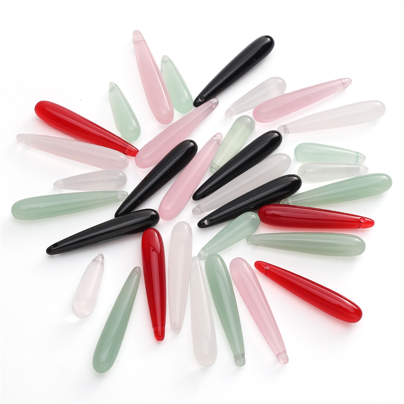 5pcs Beads Resin Teardrop Shap - Body Jewelry Diy ulasan dan harga