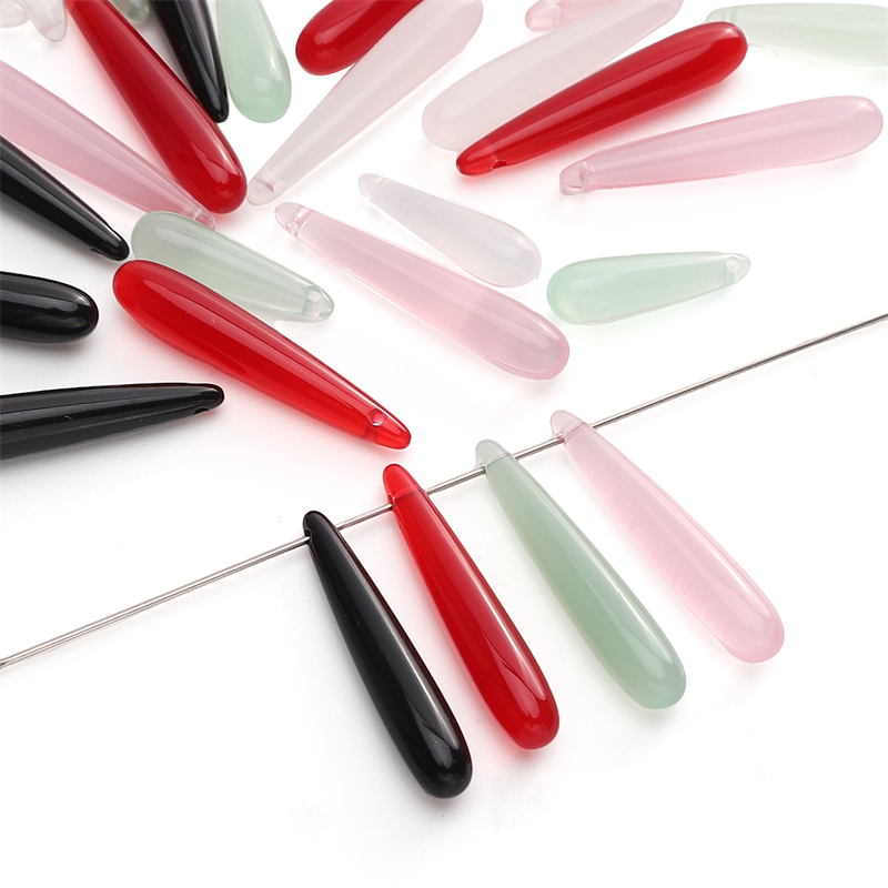 5pcs Beads Resin Teardrop Shap - Body Jewelry Diy ulasan dan harga