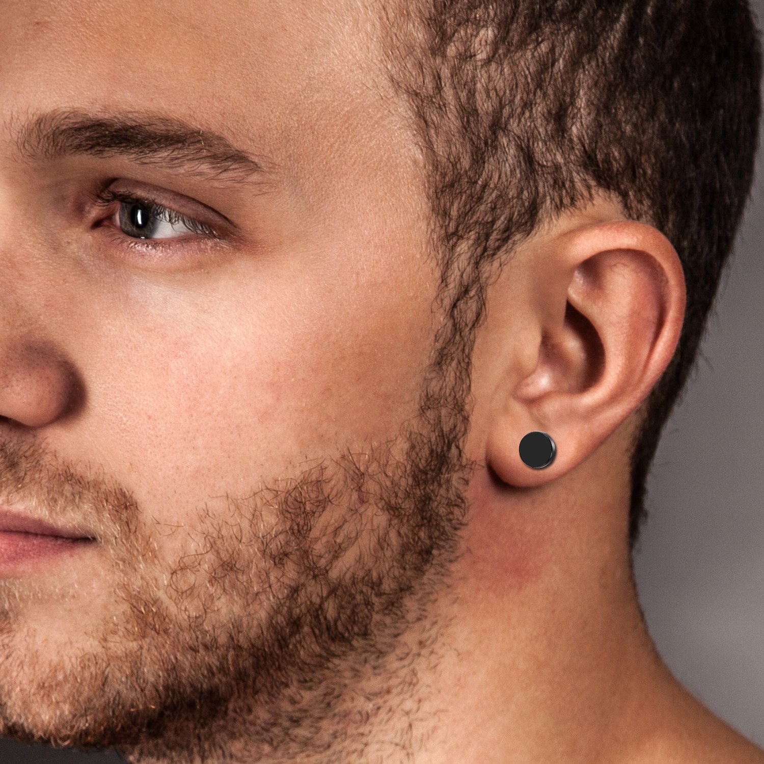 2Pcs/6Pcs Black Stainless Stee - Body Jewelry Tunnels ulasan dan harga