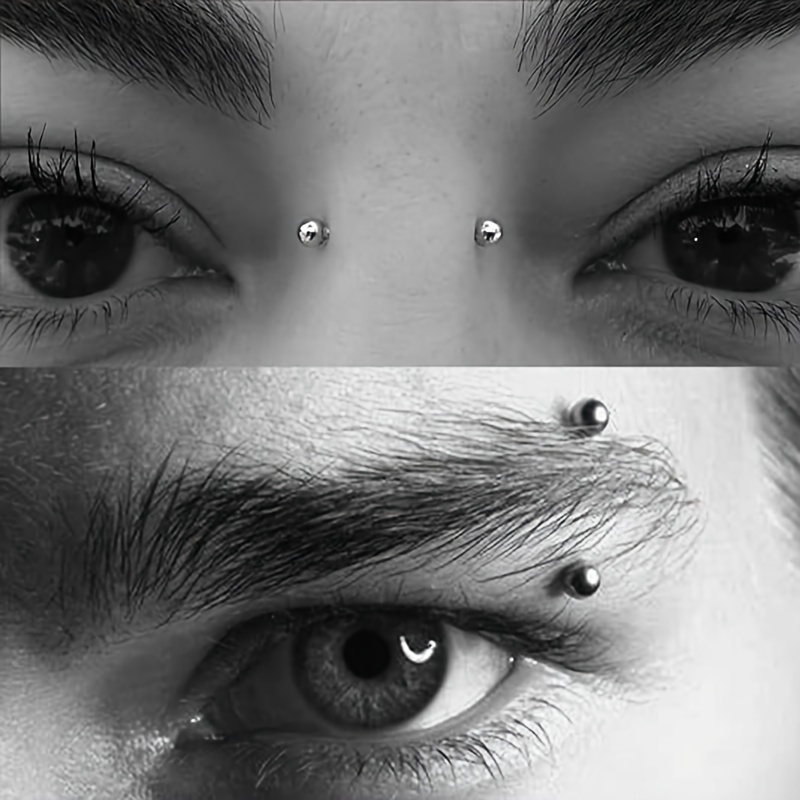 Fake Piercings Fake Lip Ring F - Body Jewelry Labret ulasan dan harga