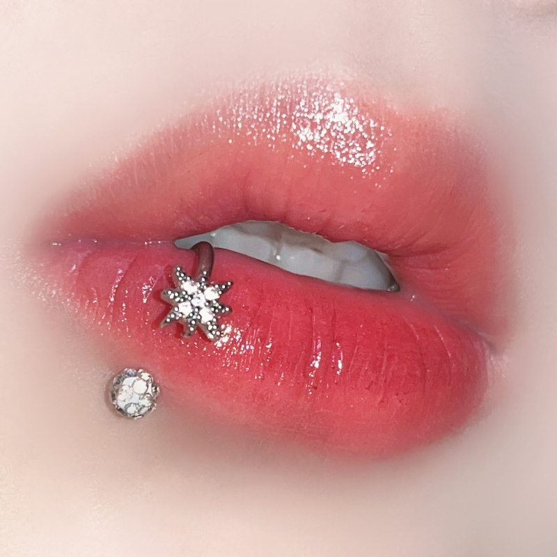2026 1Pc Trendy Sweet Cool Sty - Body Jewelry Labret ulasan dan harga