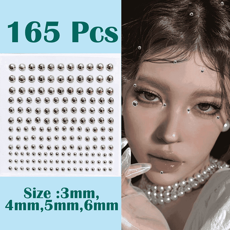 3D Face Eyes Party Makeup Tatt - Body Jewelry Tattoo ulasan dan harga