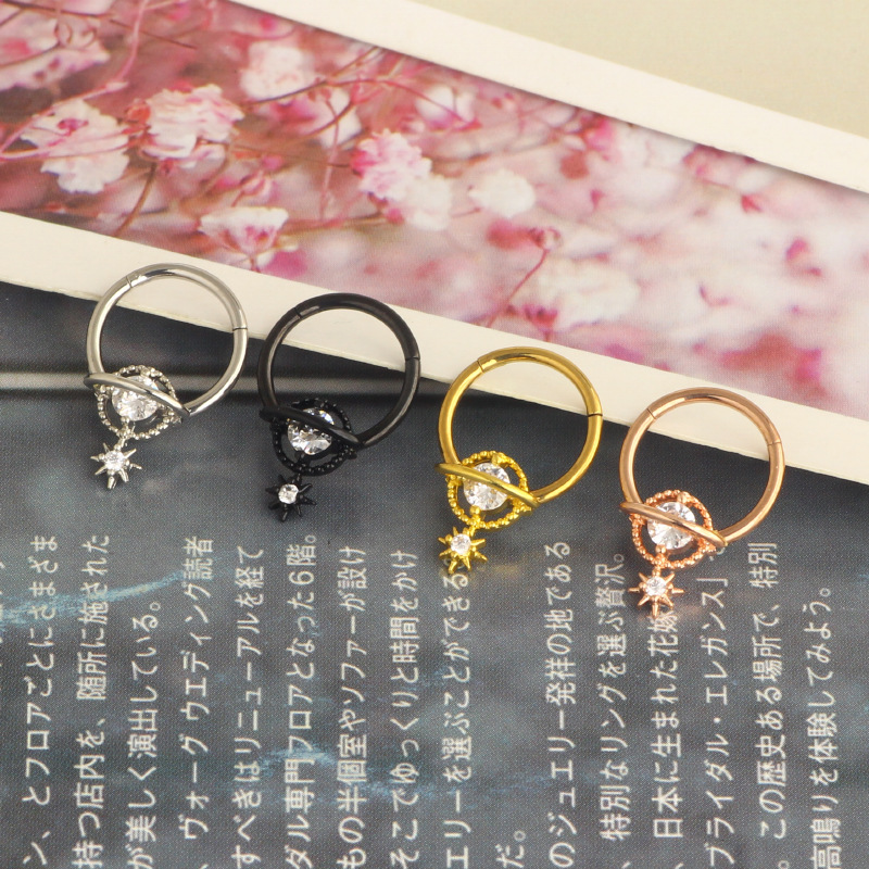 Septum Rings Planet Jewelry Su - Body Jewelry Cartilage Earrings ulasan dan harga