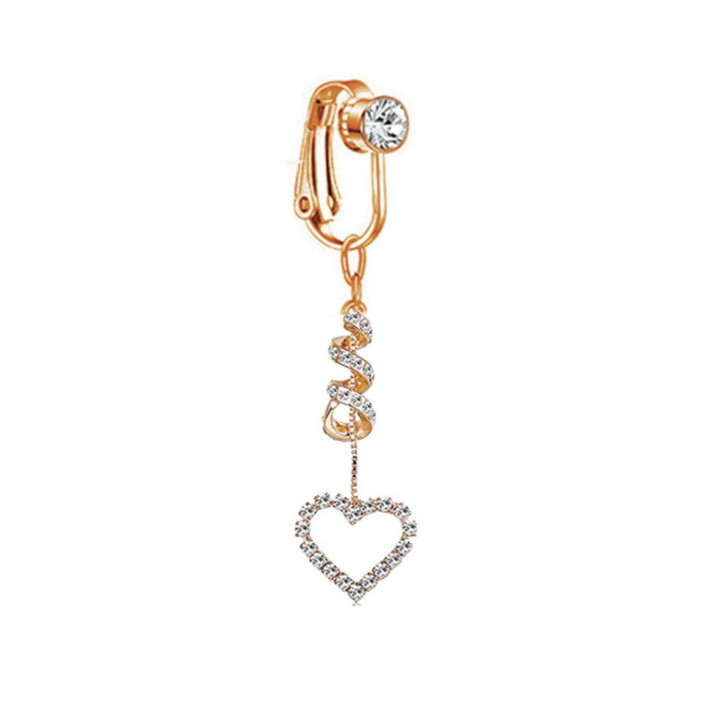 Clip On Umbilical Cartilage Cl - Body Jewelry Cartilage Earrings ulasan dan harga