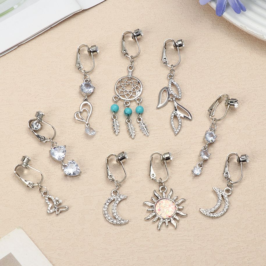 Faux Fake Belly Star Fake Bell - Body Jewelry Cartilage Earrings ulasan dan harga