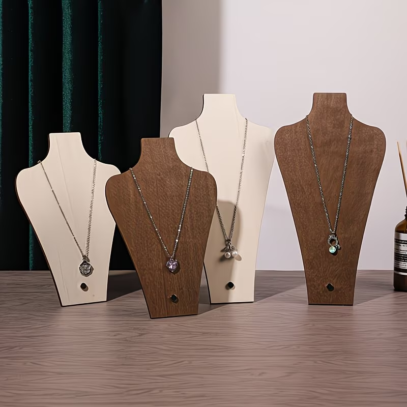 Walnut Wood Detachable Mannequ - Body Jewelry Display ulasan dan harga