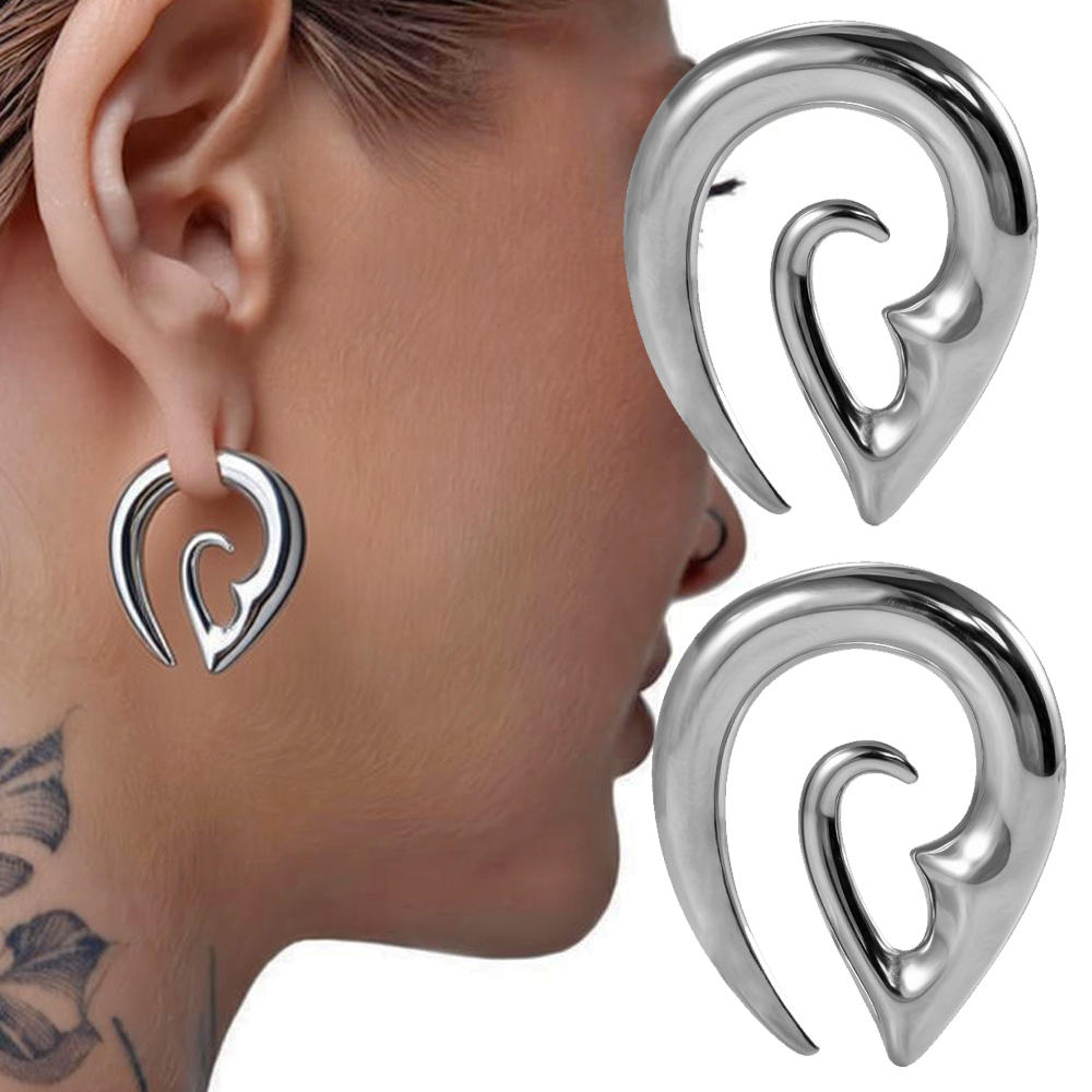 1PC Stainless Steel Silvery Ha - Body Jewelry Hangers ulasan dan harga