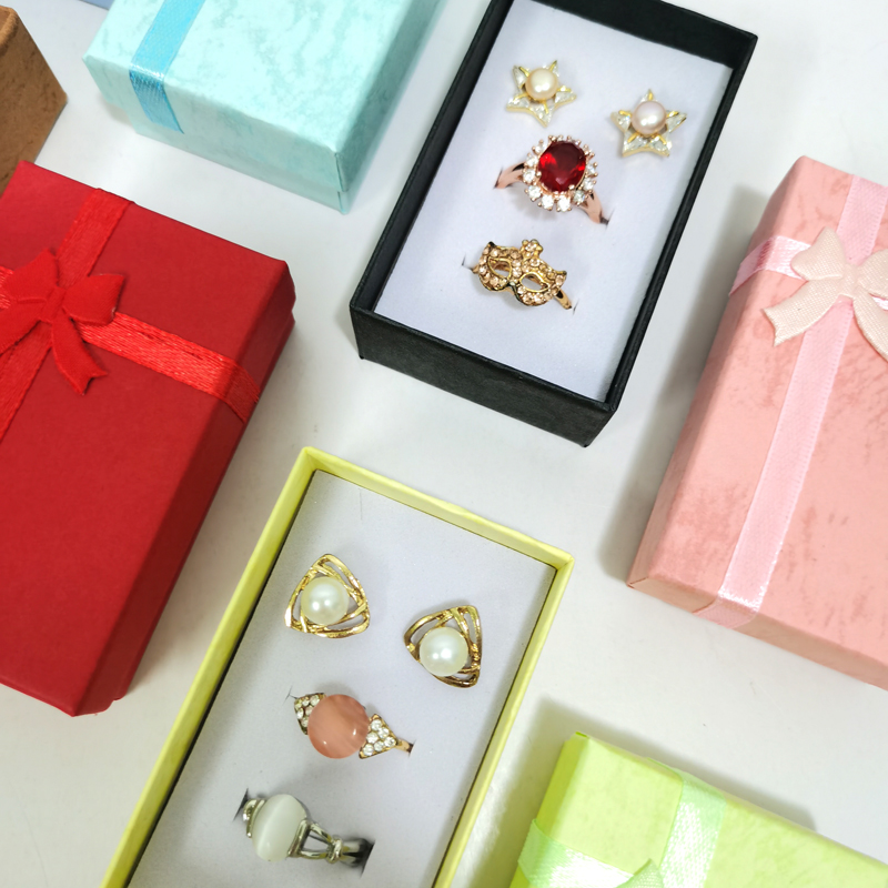 12Pcs/lot Ring Box Necklace Pe - Body Jewelry Display ulasan dan harga