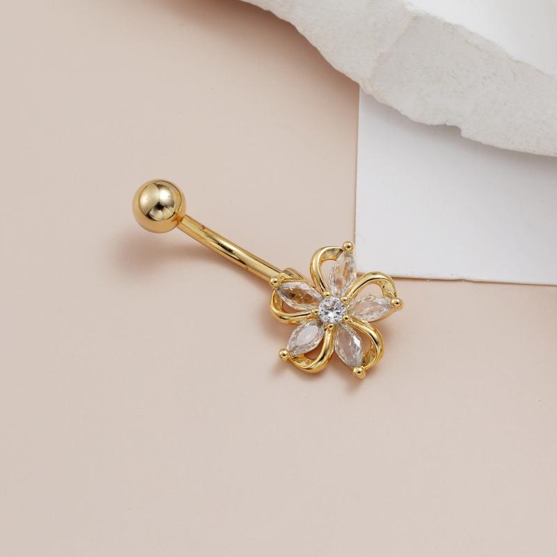 Sparkling Dangle Stainless Ste - Body Jewelry Tunnels ulasan dan harga