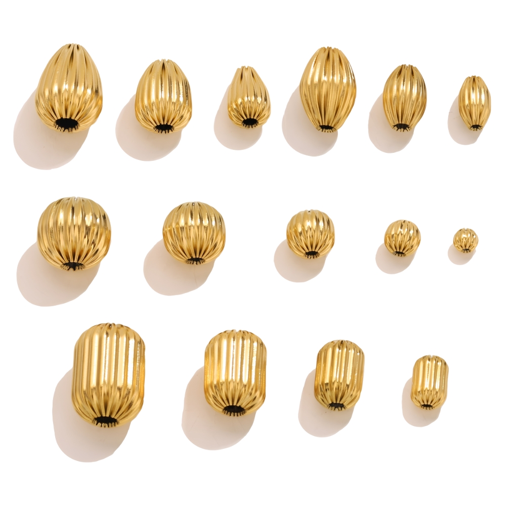 5PCS Stainless Steel 18K Gold  - Body Jewelry Diy ulasan dan harga