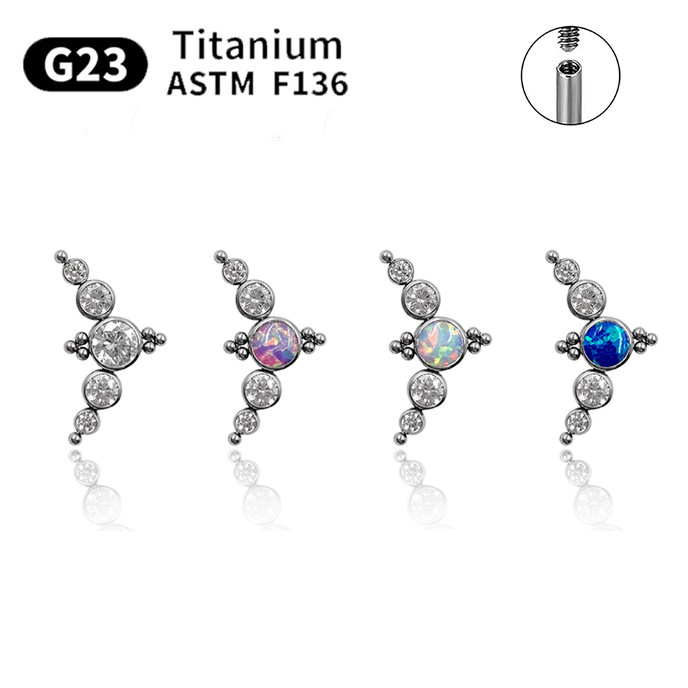 G23 Titanium Stud Earrings for - Body Jewelry Labret ulasan dan harga