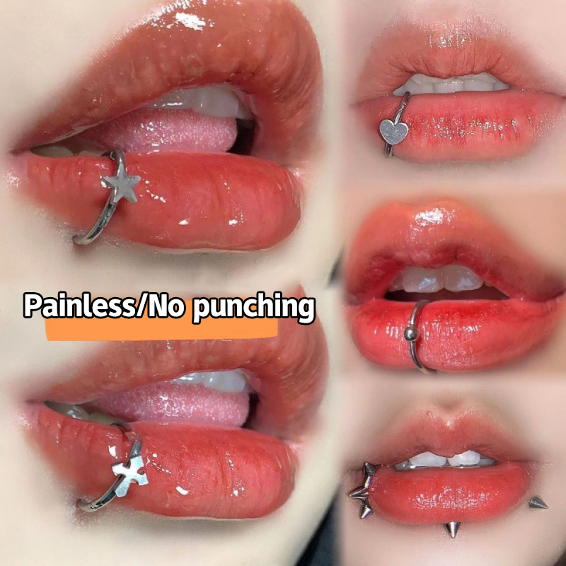 1Pc Stainless Steel Fake Nose  - Body Jewelry Labret ulasan dan harga