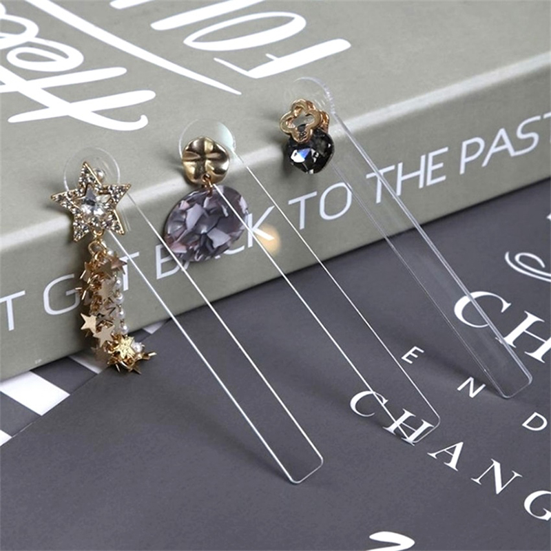 1/5Pcs Clear Acrylic Earring D - Body Jewelry Display ulasan dan harga