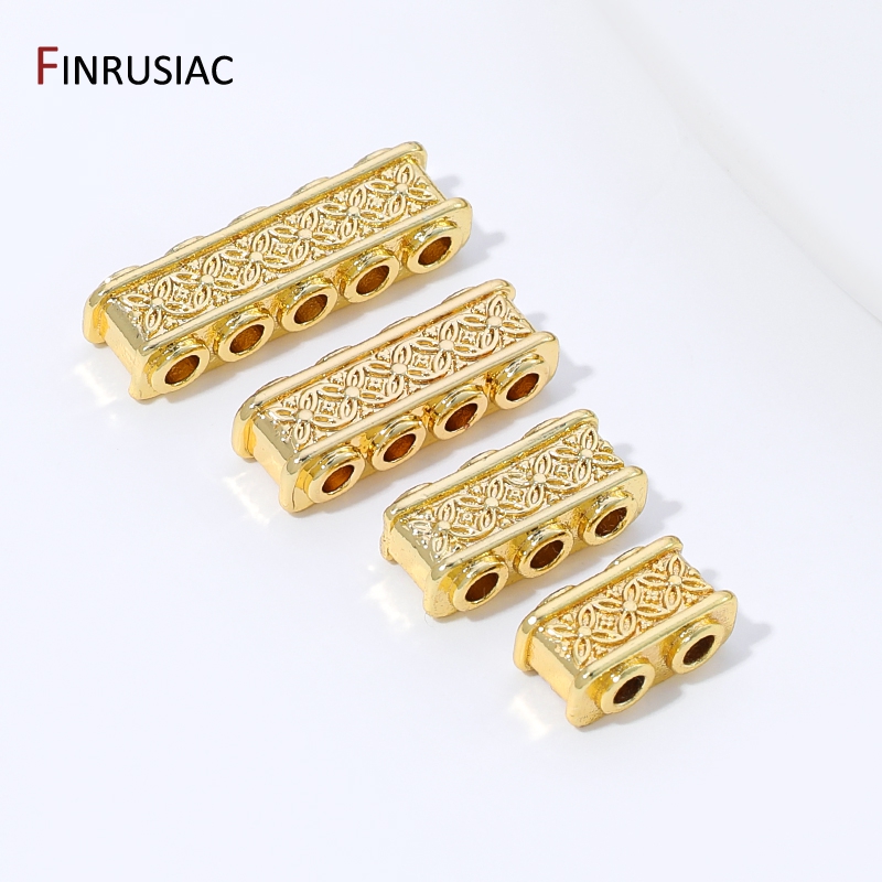 18K Gold Plated Brass Rectangl - Body Jewelry Diy ulasan dan harga