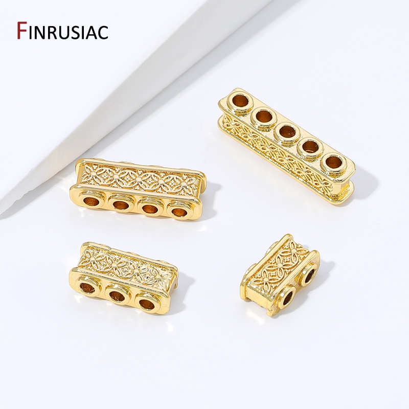 18K Gold Plated Brass Rectangl - Body Jewelry Diy ulasan dan harga