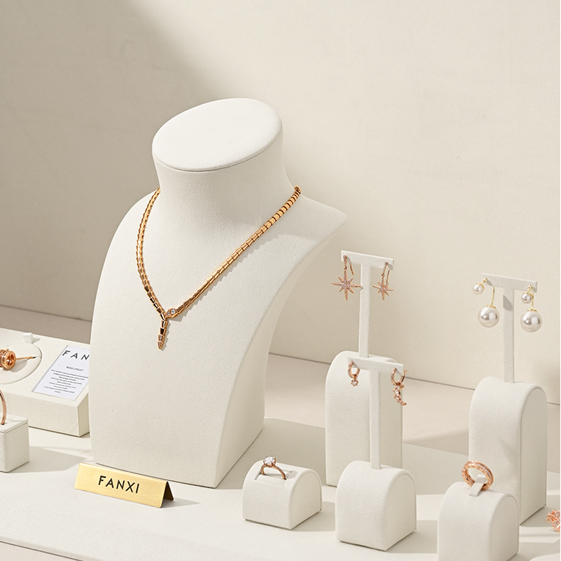 Oirlv Beige Jewelry Display St - Body Jewelry Display ulasan dan harga