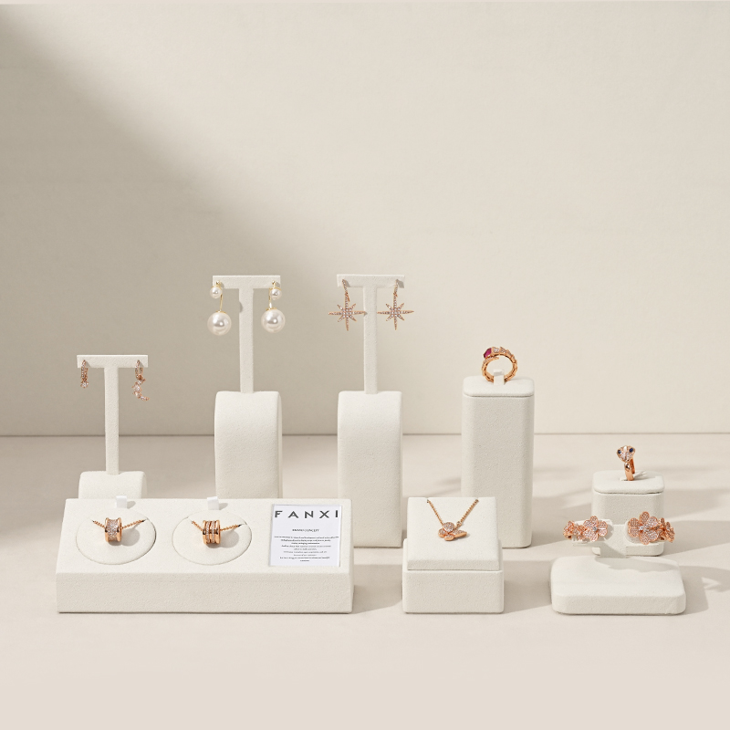 Oirlv Beige Jewelry Display St - Body Jewelry Display ulasan dan harga