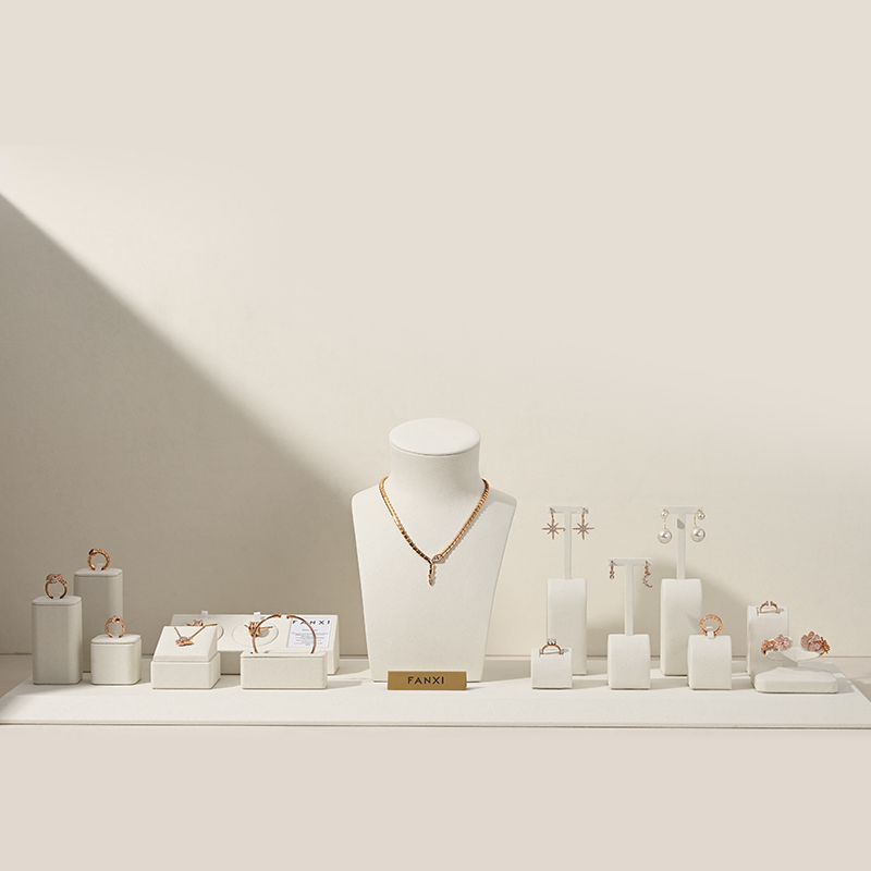 Oirlv Beige Jewelry Display St - Body Jewelry Display ulasan dan harga