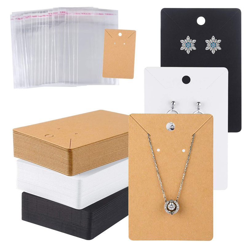 50pcs 6x9cm Blank Necklace Ear - Body Jewelry Display ulasan dan harga