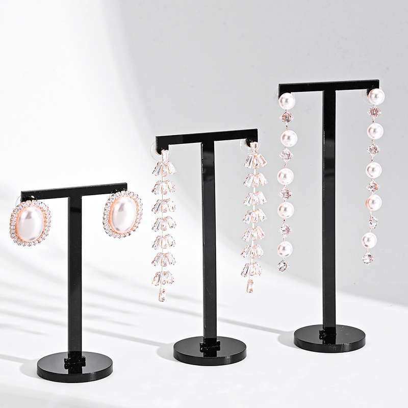 6pcs Acrylic Black/White T Sha - Body Jewelry Display ulasan dan harga