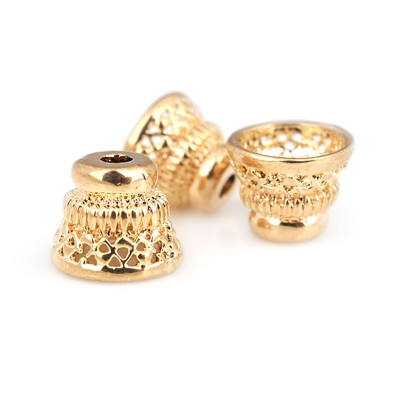 18K Gold Color Brass Speaker S - Body Jewelry Diy ulasan dan harga
