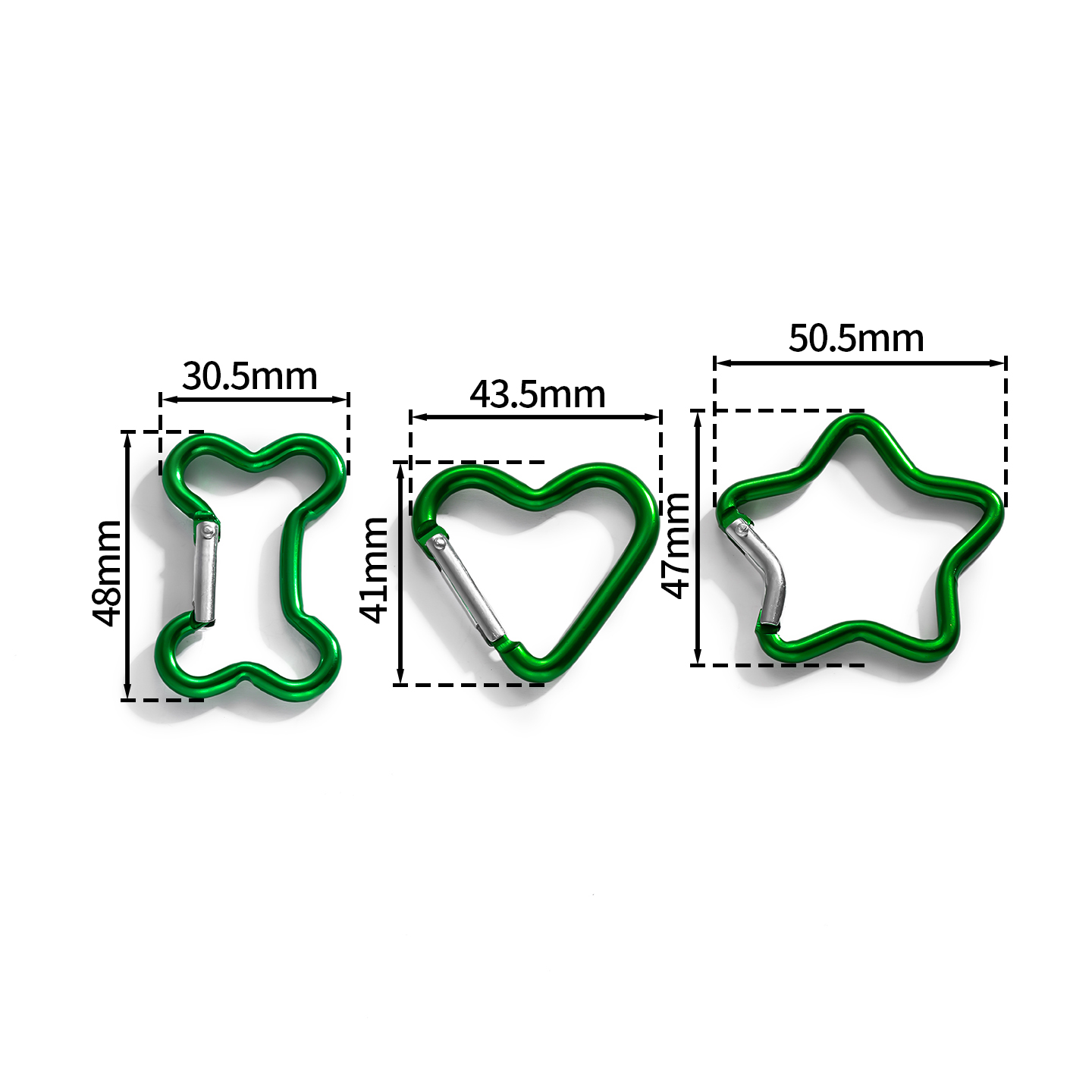 1pcs/Lot Aluminum Mini Carabin - Body Jewelry Diy ulasan dan harga